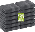 Utopia Towels 12 Pack Premium Wash Cloths Set, 12 by 12 Inches, 100% Cotton by UTOPIATOWELS