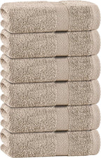 White Classic Taupe Hand Towels by WhiteClassic