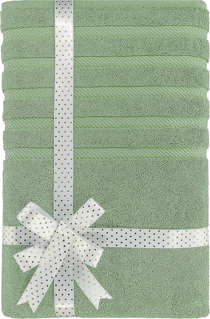 American Soft Linen 35x70 Jumbo Large Bath Towel, 600 GSM 100% Cotton Turkish - Image 3