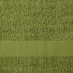 DII Basic Terry Collection Waffle Dishtowel Set, Solid Antique Green, 4 Piece - Image 2