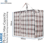 Deco Express Moving Bags with Zipper, Clothes Storage, Moving Supplies - Image 3