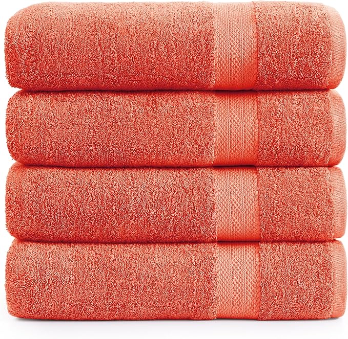 LANE LINEN 100% Ring Spun Cotton Bath Towels by LaneLinen