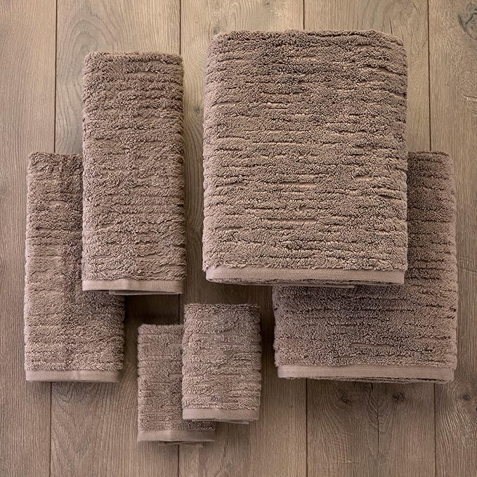 SKL Home CloudSoft 100% Cotton Luxury 6-Piece Towel Set, 600 GSM, Ultra Plush & - Image 4