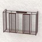 Simple Houseware Over Cabinet Door Organizer, Mesh Bronze - Image 5
