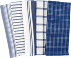 KAF Home Assorted Flat Kitchen Towels | 100% Cotton - Image 2