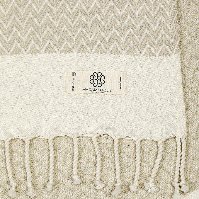 Madamelique Exclusive Hand Towels Set of 2-18 x 40 Inches - Image 8