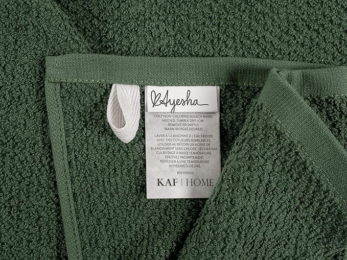 KAF Home Ayesha Curry Mixed Utility Kitchen Towel Set | Set of 6 Mixed Terry - Image 3