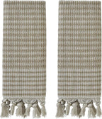 SKL Home Longborough 100% Turkish Cotton Premium 2-Piece Hand Towel Set by SKLHomebySaturdayKnightLtd