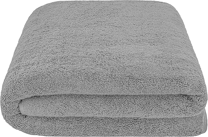 American Soft Linen 100% Cotton 600 GSM Turkish 40x80 Oversized Bath Towel Sheet - Image 3