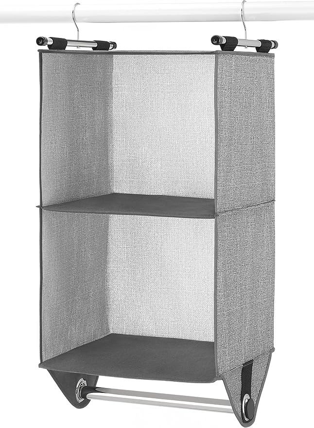 Whitmor 2-Section Closet Organizer by Whitmor