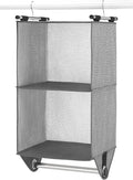 Whitmor 2-Section Closet Organizer by Whitmor