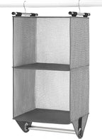 Whitmor 2-Section Closet Organizer by Whitmor