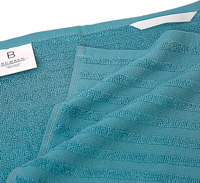 Premium Kitchen Towels | Large Cotton Dish Towels | Flat & Terry Highly - Image 4
