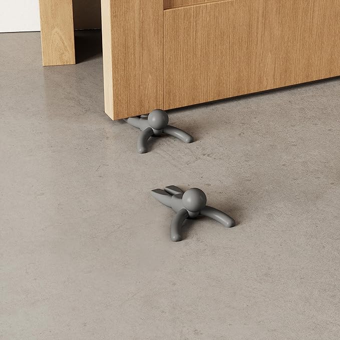 Umbra Buddy Door Stop, Heavy-Duty and Flexible, Soft-Touch Finish, Protects - Image 9