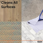 Superio Squeegee Mopping Towel Floor Cloth White Cloth - Image 5