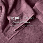 SUPERIOR Egyptian Cotton Pile Bath Towel Set of 2, Ultra Soft Luxury Towels - Image 5