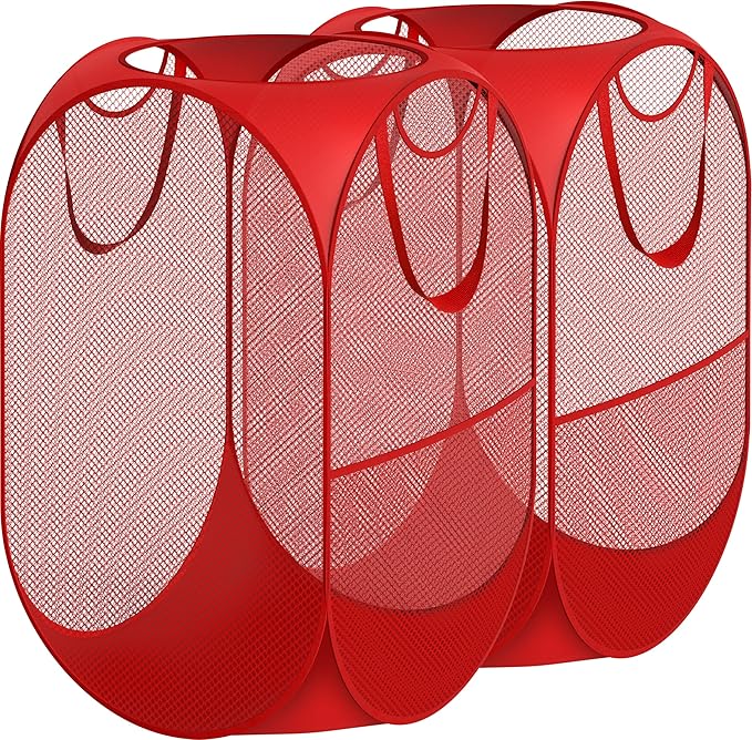 Simple Houseware Mesh Pop-Up Laundry Hamper Basket by SimpleHouseware