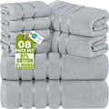 Utopia Towels 8 Piece Luxury Towel Set, 2 Bath, 2 Hand, and 4 Wash Cloths by UTOPIATOWELS