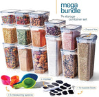 14 PCS Airtight Food Storage Containers - Image 3