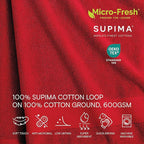 Lacoste Heritage 100% Supima Cotton Wash Cloth, Formula One, Premium Super Soft - Image 3