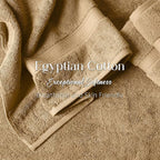 SUPERIOR Egyptian Cotton Pile Bath Towel Set of 2, Ultra Soft Luxury Towels - Image 5