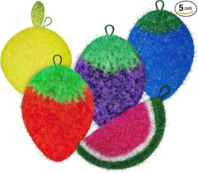 Dish Scrubbie Durable DishScrubber – Long Lasting, Non-Scratch, Odorless and by DishScrubbie