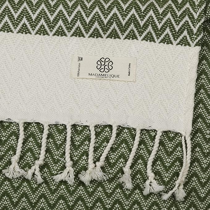 Madamelique Exclusive Hand Towels Set of 2-18 x 40 Inches - Image 8