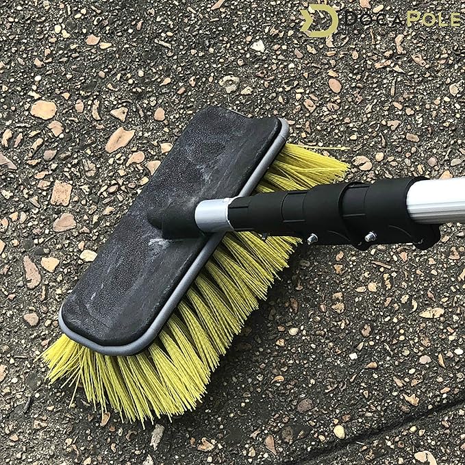 DOCA Scrub Brush Attachment for Long Handle Extension Pole - Image 5
