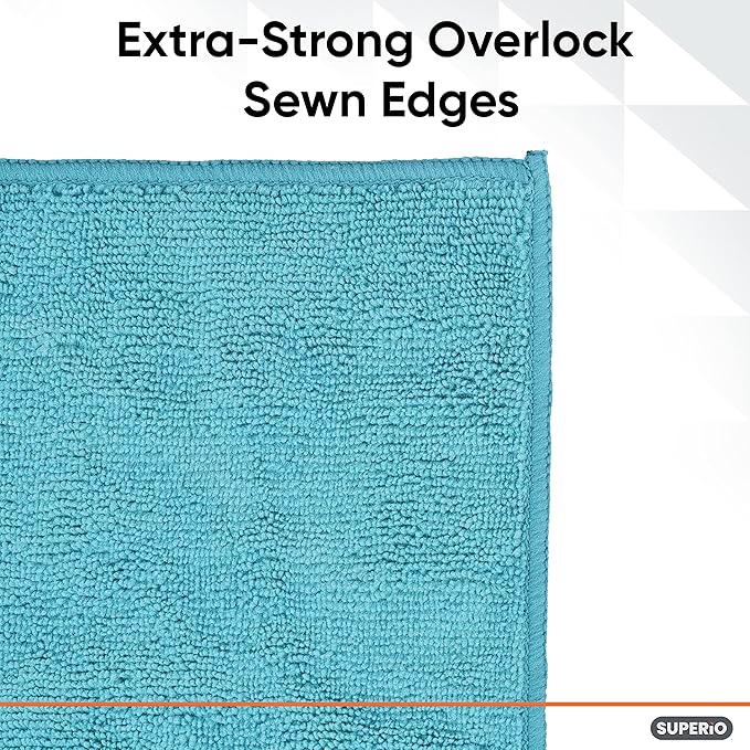 Microfiber Squeegee Mopping Towel Extra Large Miracle Cloth Streak Free Floor - Image 4