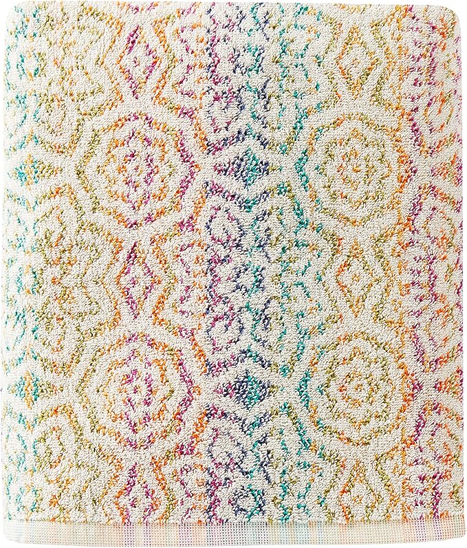 SKL Home Rhapsody Jacquard Bath Towel by SKLHomebySaturdayKnightLtd