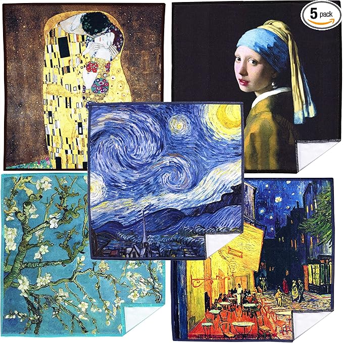 Large World Best Classic Art Collection by CleanClearMicrofiber