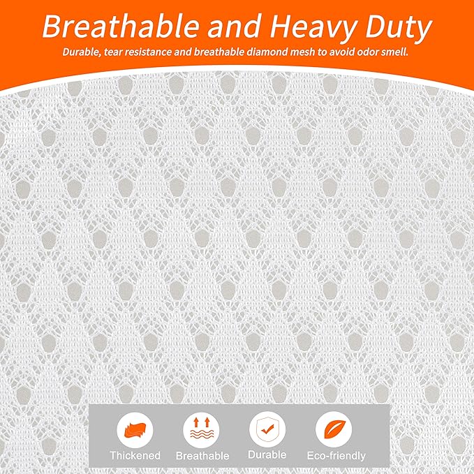 Polecasa Extra Heavy Duty Large Diamond Mesh Laundry Bags - Image 2