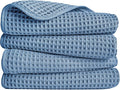 POLYTE 430 GSM Microfiber Lint Free Hand Towel, 16 x 30 in, 4 Pack by Polyte
