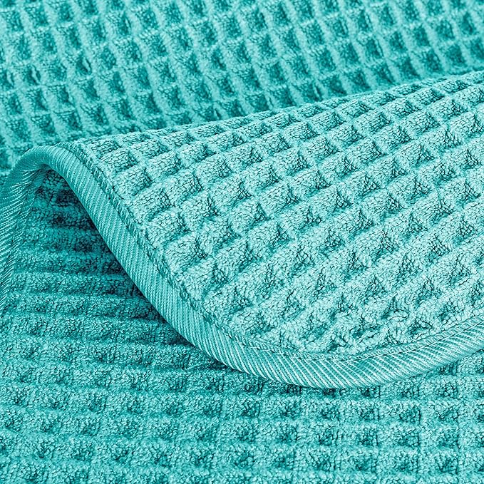 POLYTE 430 GSM Microfiber Lint Free Hand Towel, 16 x 30 in, 4 Pack - Image 5