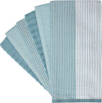 Premium Kitchen Towels | Large Cotton Dish Towels | Flat & Terry Highly - Image 3