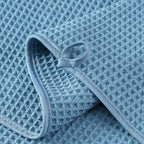 Microfiber Waffle Face Towels, 2 Pieces, Fast Drying, Lint Free 430 GSM - Image 3