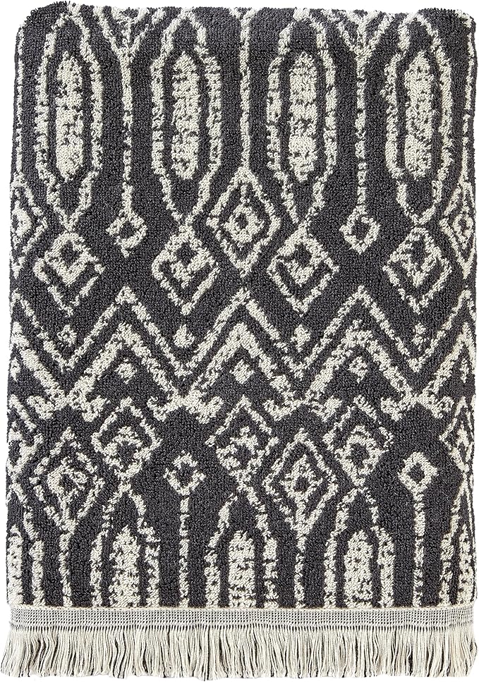 SKL Home Nador Jacquard Bath Towel by SKLHomebySaturdayKnightLtd