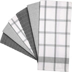 Premium Kitchen Towels | Large Cotton Dish Towels | Flat & Terry Highly - Image 3