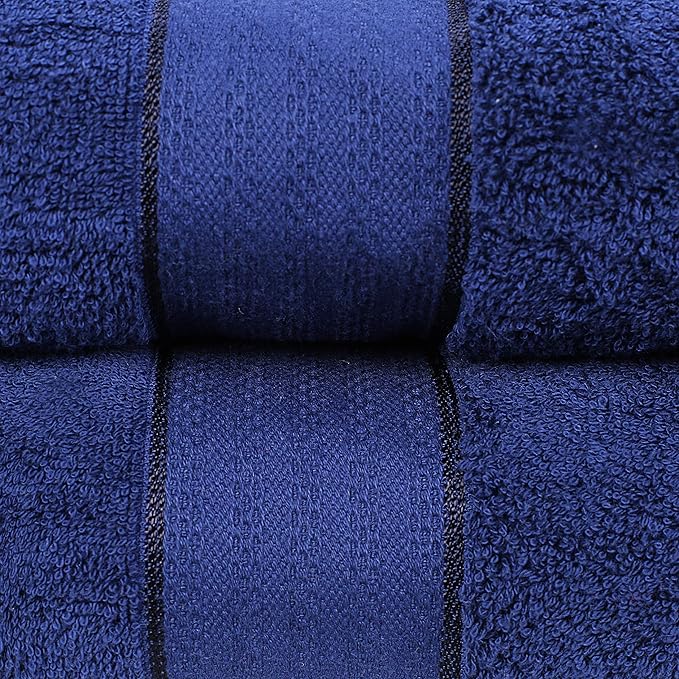 GLAMBURG 700 GSM Premium Cotton 2-Pack Oversized Extra Large Bath Sheet Set - Image 3