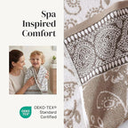 Modern Threads Ophelia 6-Piece 100% Cotton Towel Set – Reversible Yarn Dyed - Image 4