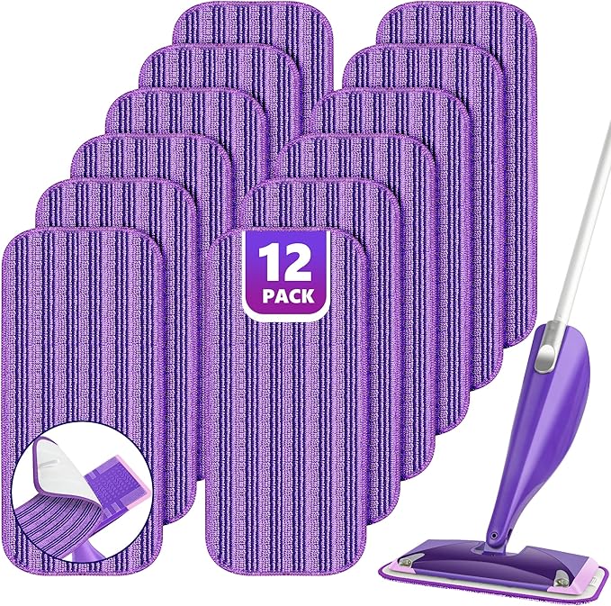 Reusable Mop Pads Compatible by TINATONY