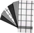 Premium Kitchen Towels | Large Cotton Dish Towels | Flat & Terry Highly - Image 3
