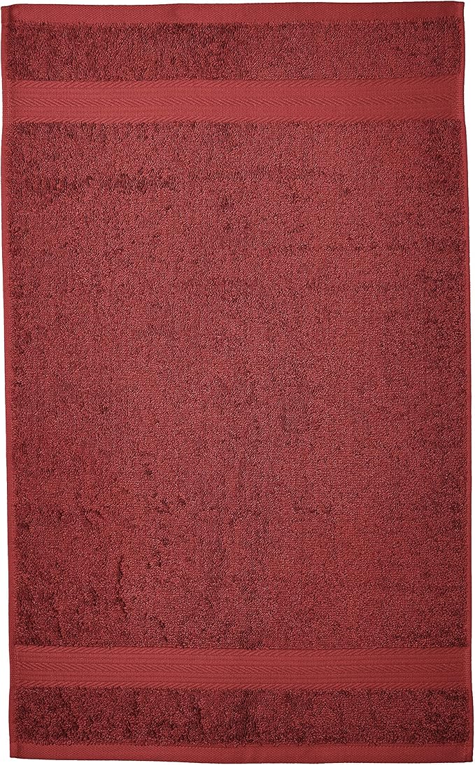 Amazon Basics 6-Piece Fade-Resistant 100% Cotton Hand Towels - Image 5