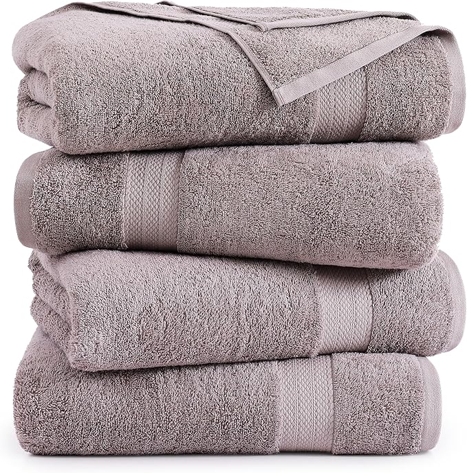 LANE LINEN Bath Towel Set of 4 PC - Image 2
