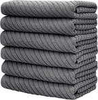 Premium Kitchen Towels | Large Cotton Kitchen Hand Towels | Dish Towels | - Image 6