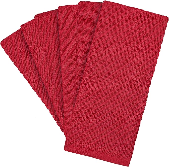 Premium Kitchen Towels | Large Cotton Kitchen Hand Towels | Dish Towels | - Image 3