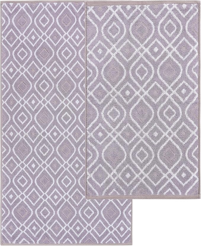 Modern Threads Oxford 6-Piece 100% Cotton Towel Set – Yarn Dyed Jacquard & - Image 5