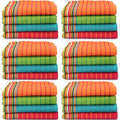 TEXAS LINEN CO. Kitchen Dish Towels, 100% Cotton Salsa Towels, Highly Absorbent by TexasLinenCo