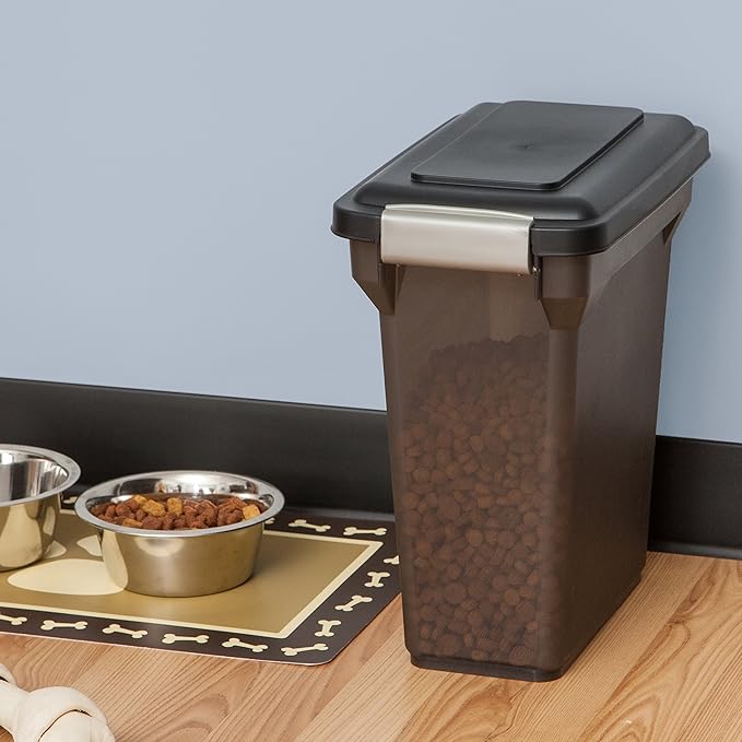IRIS USA Dog Food Storage Container, Airtight Lid, Versatile Pet Food Bin - Image 11