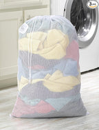 Whitmor Mesh Laundry Bag with ID Tag by Whitmor